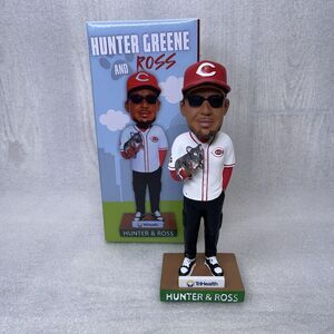 Hunter Greene & Ross Frenchie Bobblehead Cincinnati Reds SGA 058/30/2025 MLB B